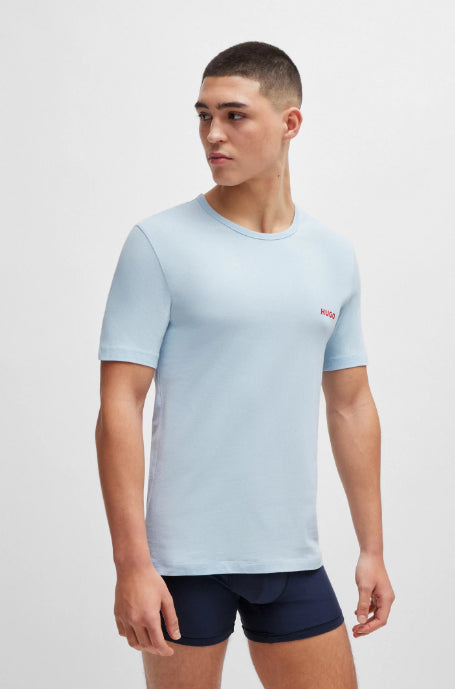 HUGO BOSS - .Camiseta RN Triplet P Underwear T (Pack de 3) para Hombre 50480088-680.