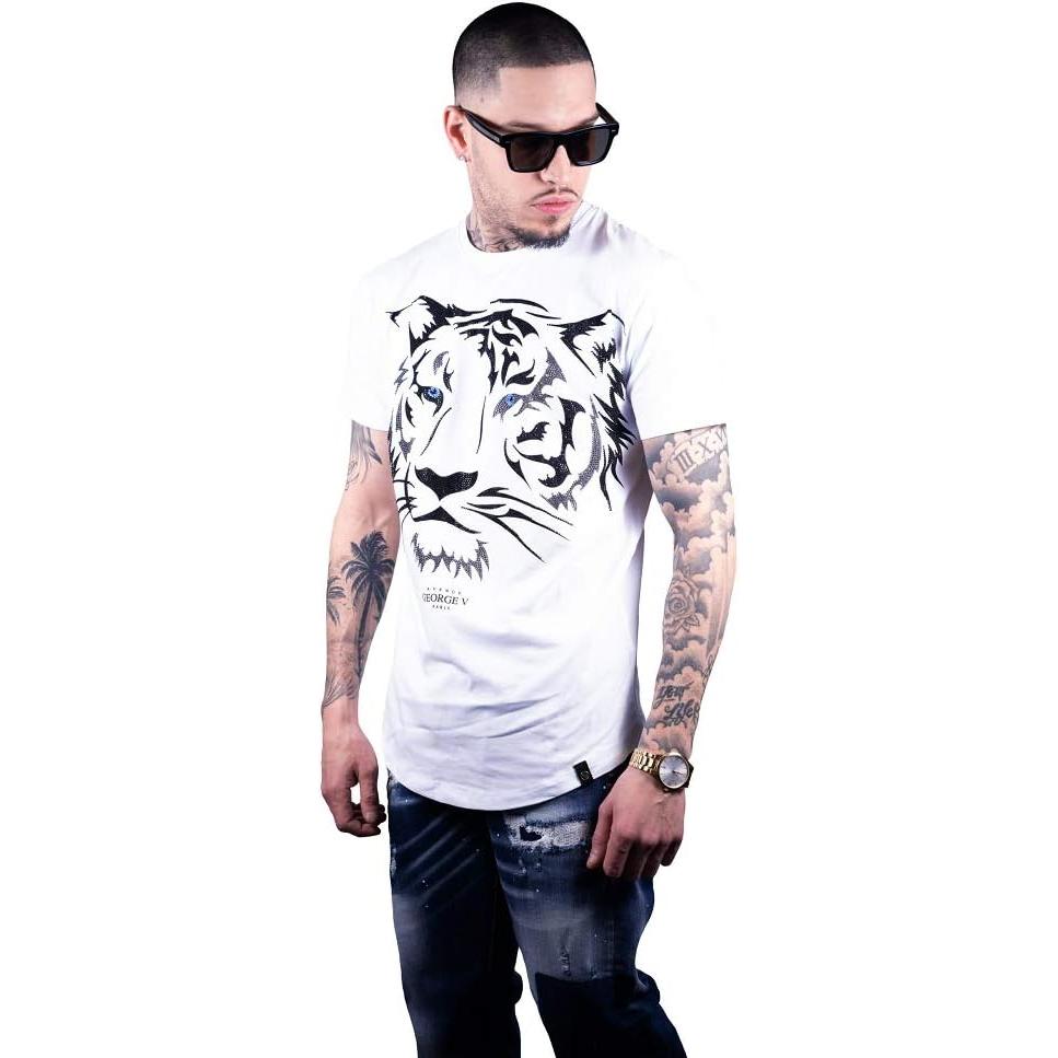GEORGE-V PARIS Camiseta  Hombre GV-2006 White.