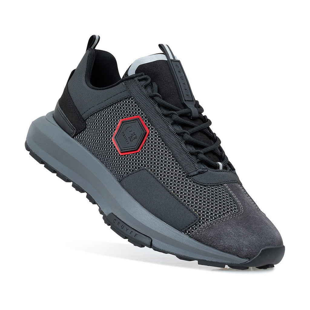 CRUYFF Zapatillas Hombre Modelo Subutai CC241180-953 Blak/Red/Grey/Grey.
