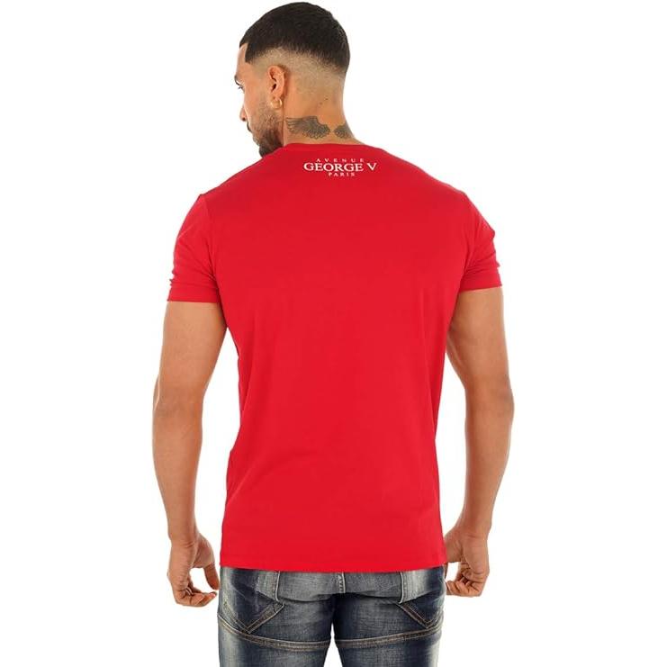 GEORGE-V PARIS Camiseta Hombre Eagle GV-2212 Red