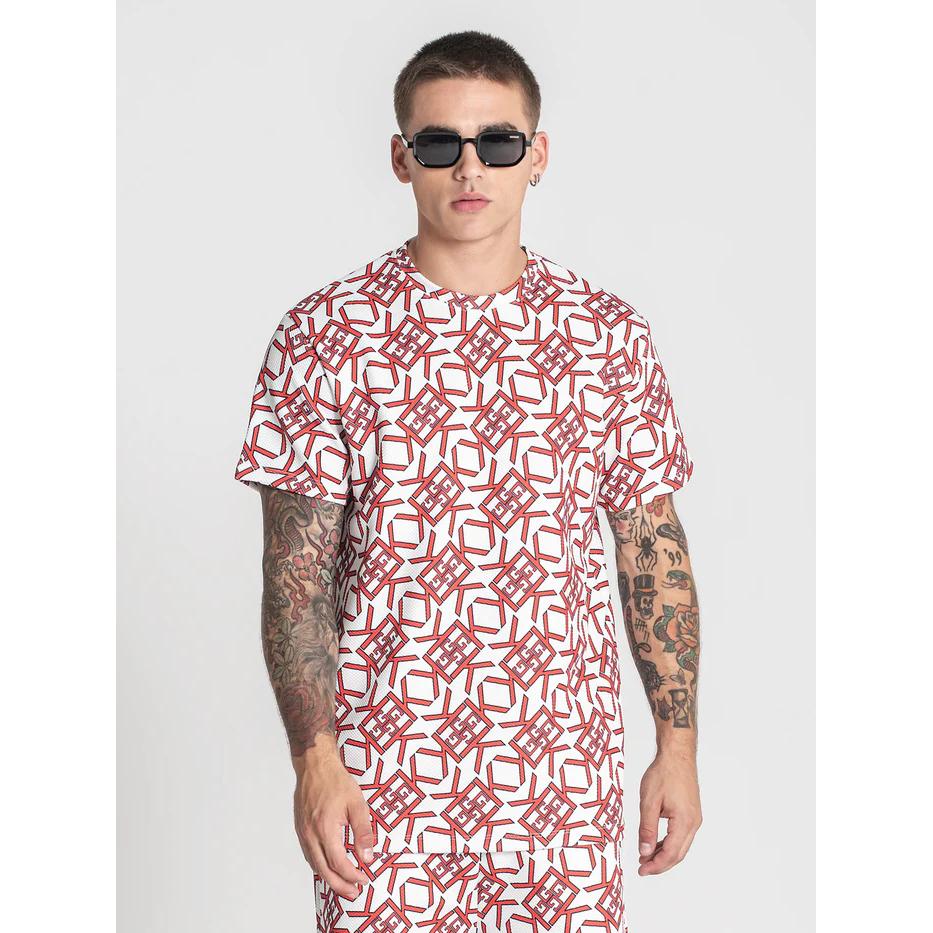 GIANNI KAVANAGH CAMISETA ROJA GATSBY GKM006649 HOMBRE.
