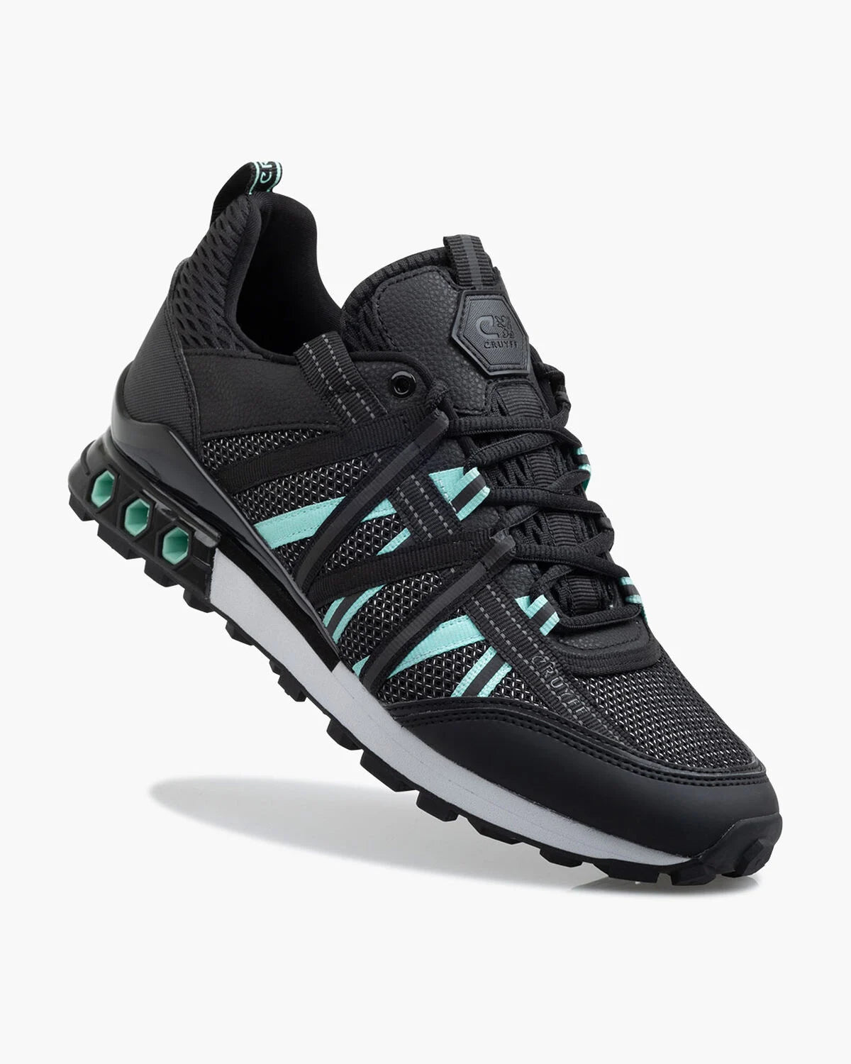 Cruyff Zapatillas Deportivas Hombre Modelo Fearia Hex CC243112-954 Black/Mint.