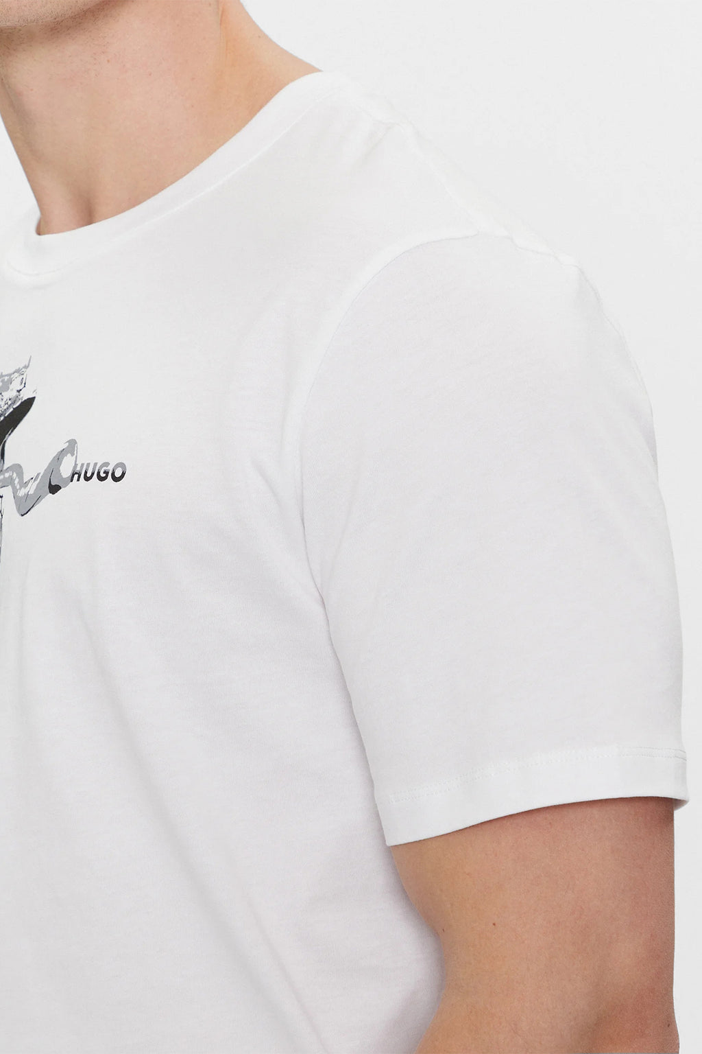HUGO BOSS  Camiseta Manga Corta Hombre  Color Blanco 50513896-100