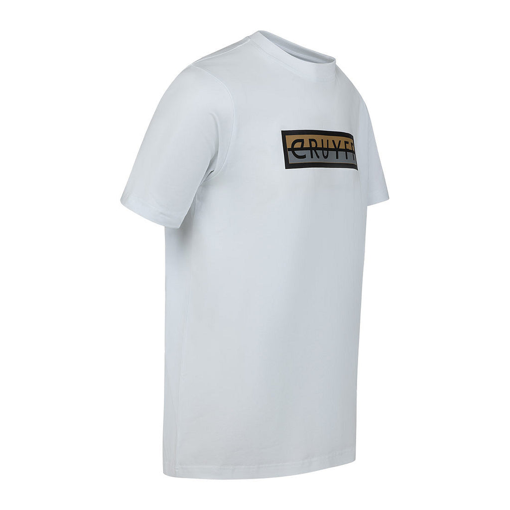 Cruyff Camiseta Hombre Modelo ID CA251059-160 White/Gold.
